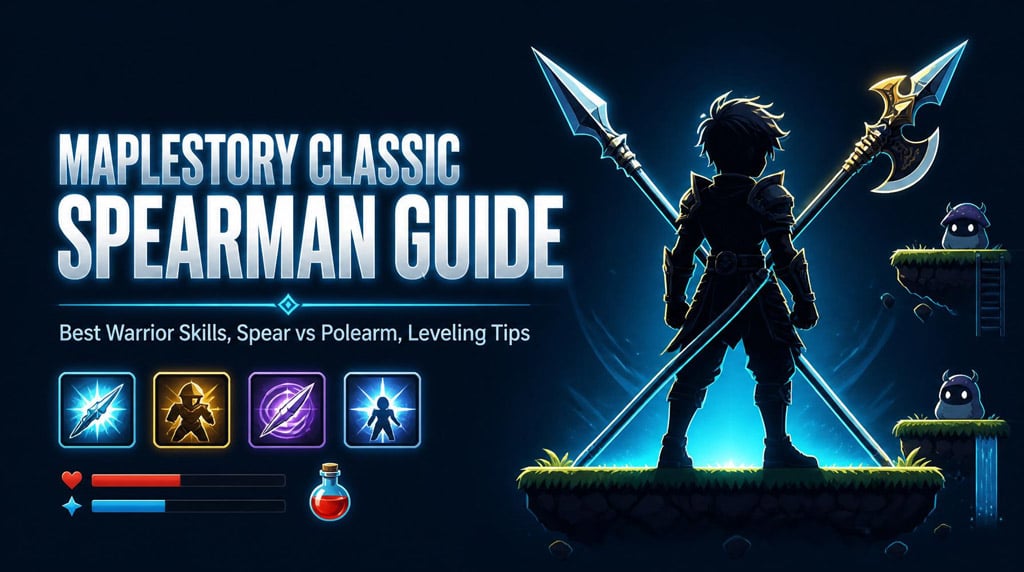MapleStory Classic Spearman Guide: Best Warrior Skills, Builds, and Leveling Tips