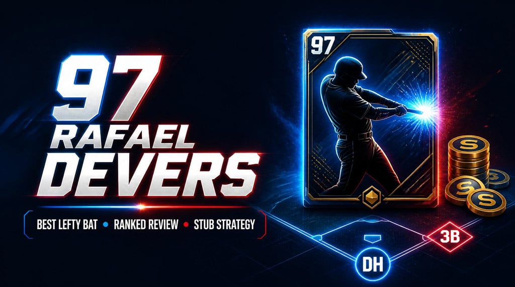 MLB The Show 26 97 Rafael Devers: Best Lefty Bat, Ranked Review, and Stub Strategy