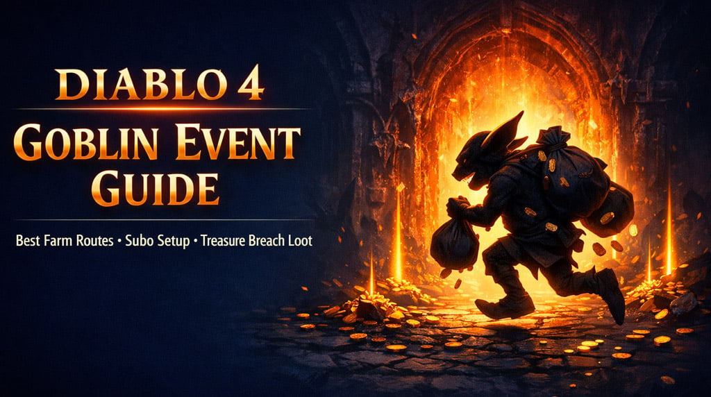 Diablo 4 Goblin Event Guide: Best Farm Routes, Rewards, and Season 14 PTR Prep
