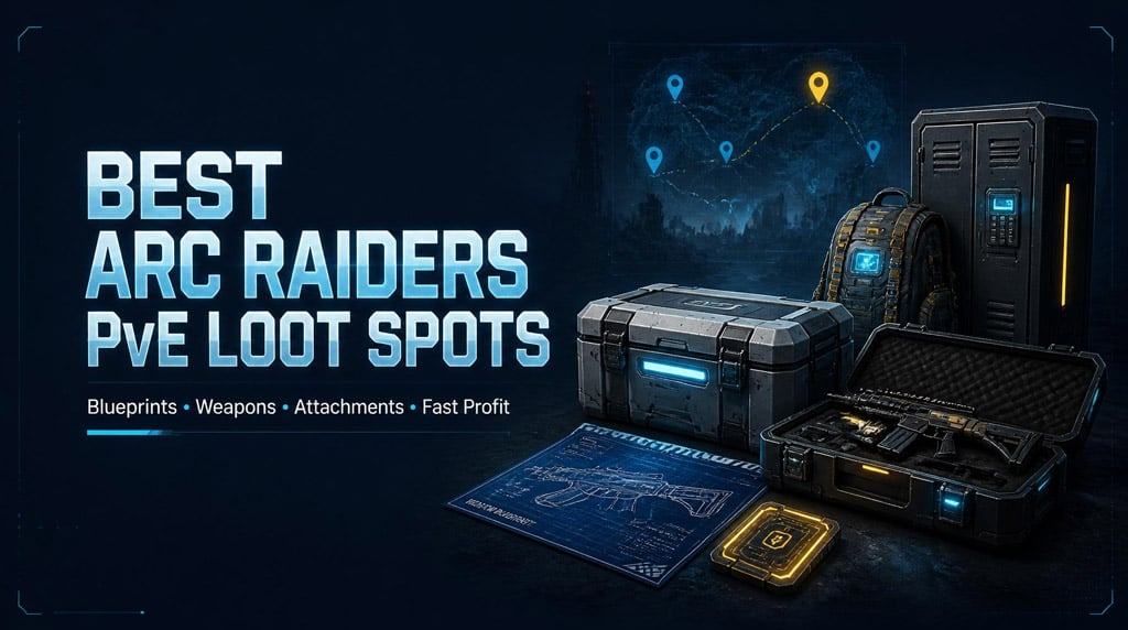 Best ARC Raiders PvE Loot Spots Ranked: Routes for Blueprints, Weapons, and Attachments