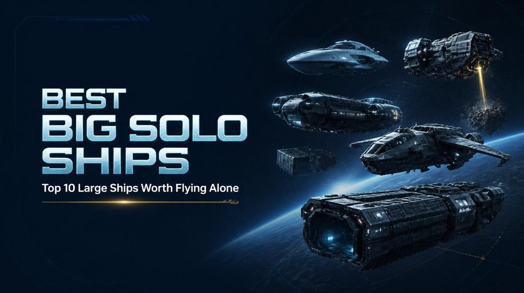 Star Citizen Best Big Solo Ships: Large Ships Worth Flying Alone