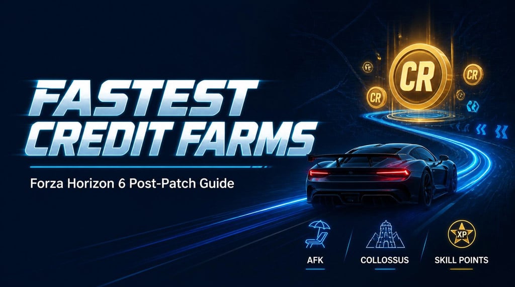 Forza Horizon 6 Fastest Ways to Farm Credits After the Patch Updated