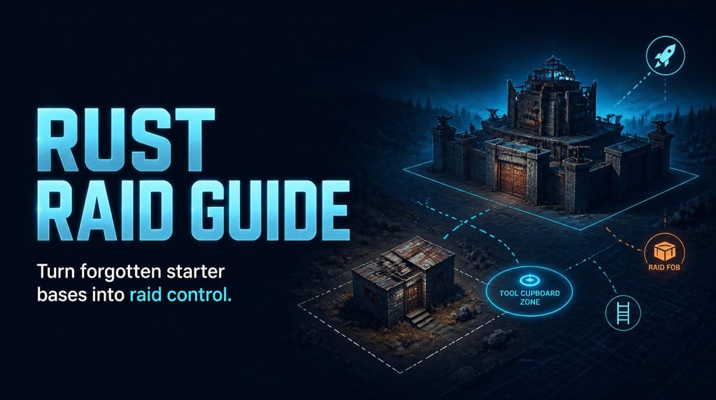Rust Raid Guide: The Starter Base TC Tactic That Wins Wipes
