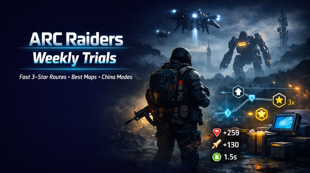 ARC Raiders Weekly Trials Guide: Fast 3-Star Routes, Best Maps, and China-Exclusive Modes