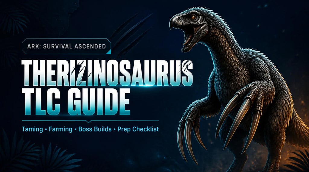 ARK Therizinosaurus TLC: New Tickle Chicken Redesign, Taming Tips, Best Uses