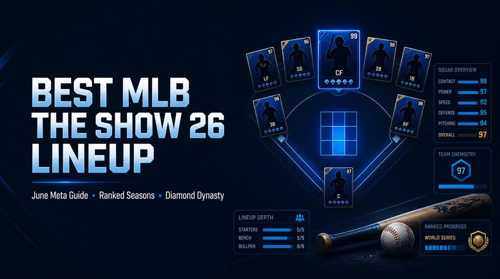 Best MLB The Show 26 Lineup: June Meta Guide to Win More Ranked Games