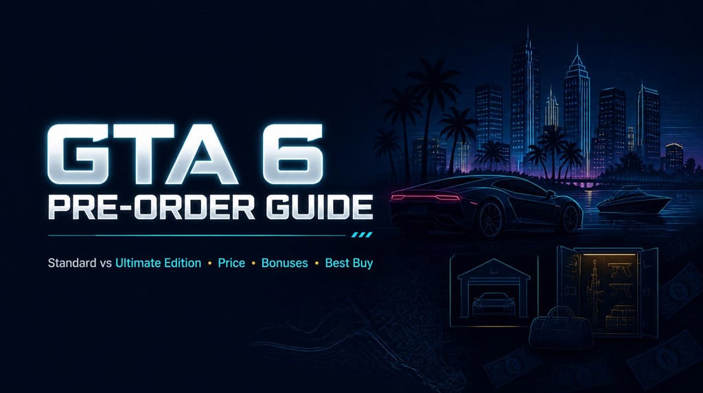 GTA 6 Pre-Order Guide: Price, Ultimate Edition Bonuses, Release Date, and Best Edition to Buy