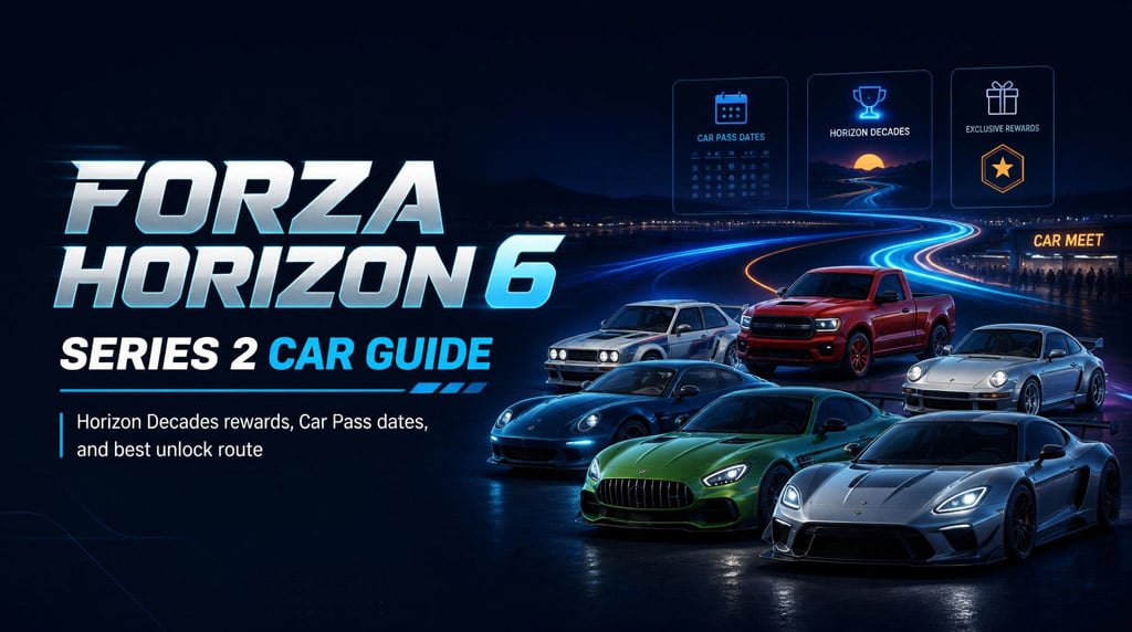 Forza Horizon 6 Series 2 Cars Guide: Horizon Decades Rewards, Car Pass Dates, and Best Unlock Strategy