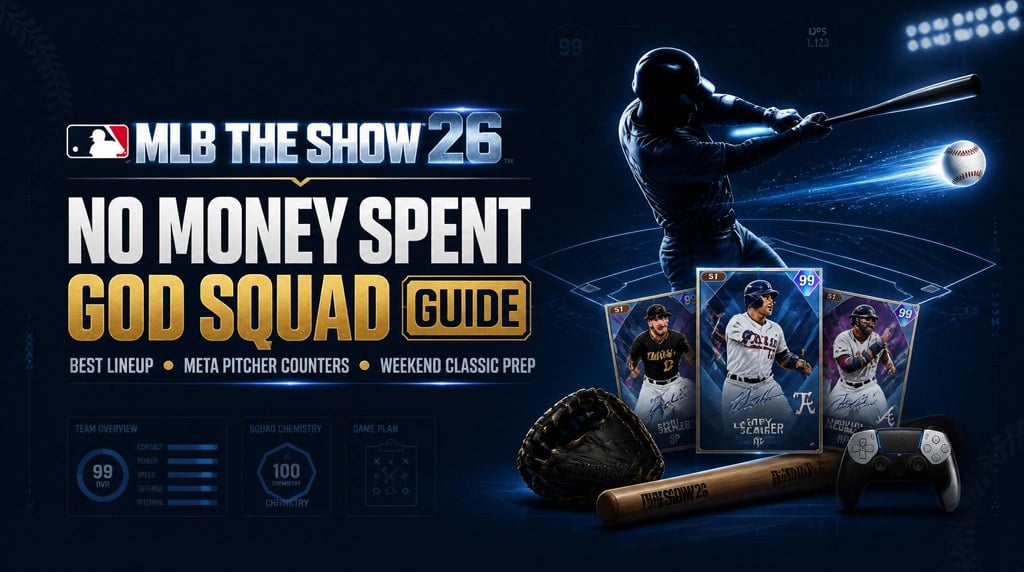 MLB The Show 26 God Squad Guide: Best God Squad Lineup, Hitting Tips, and Meta Pitcher Counters