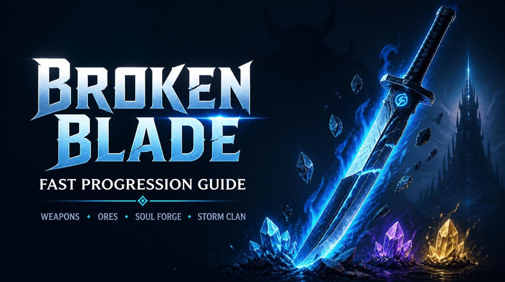 Broken Blade Progression Guide: Fastest Leveling, Best Weapons, Ores, Soul Forge, and Storm Clan Route