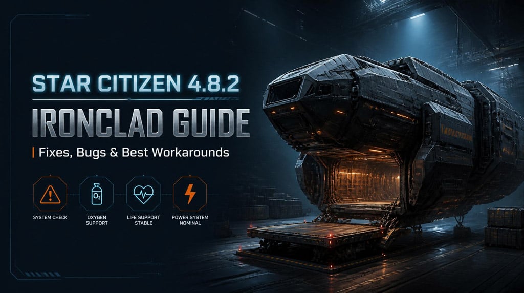 Star Citizen 4.8.2 Ironclad Guide: Fixes, Bugs, and Best Workarounds