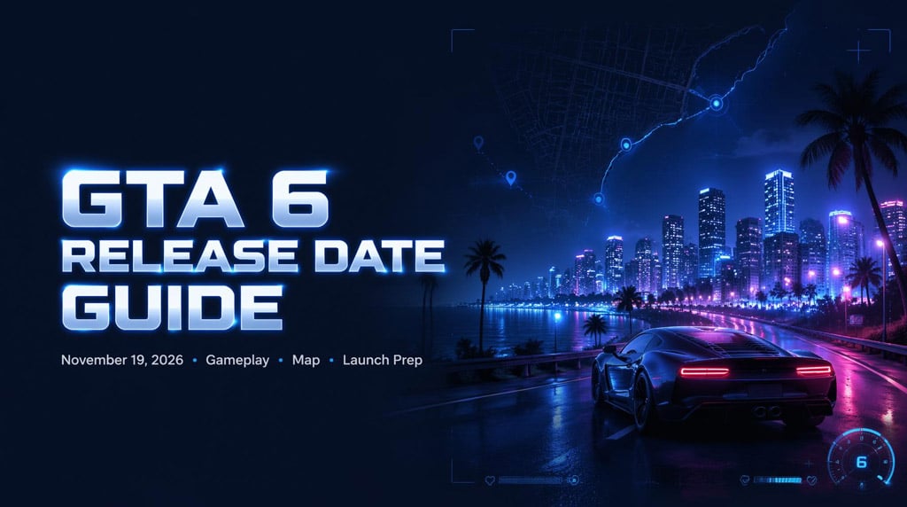 GTA 6 Release Date Guide: November 19, 2026, Gameplay, Map Details, and Launch Prep