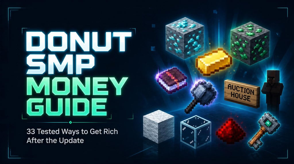 Donut SMP Money-Making Guide: Best Methods After the Update