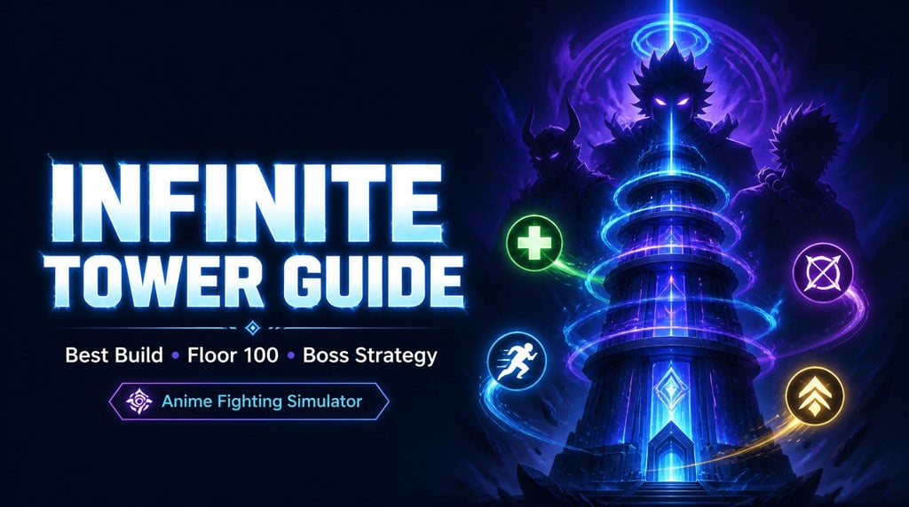 Anime Fighting Simulator Infinite Tower Guide: Best Build, Perks, Boss Strategy, and Floor 100 Clear