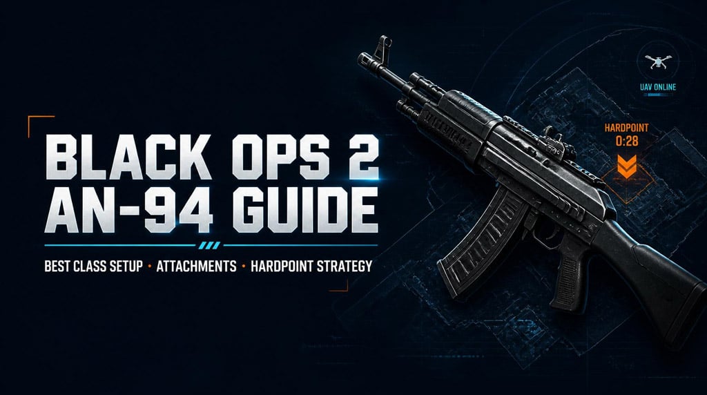 Black Ops 2 AN-94 Class Setup: Best Attachments, Perks, and Hardpoint Strategy