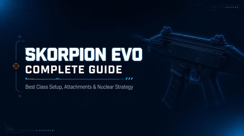 Black Ops 2 Skorpion EVO Guide: Best Class Setup, Fastest TTK Build, Attachments, Perks, and Nuclear Streak Strategy