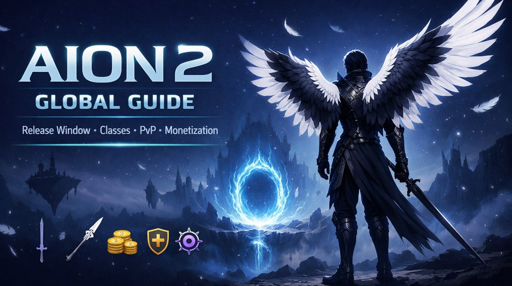 Aion 2 Global Release Guide: Release Date, Classes, PvP, Servers, Monetization and Best Launch Strategy