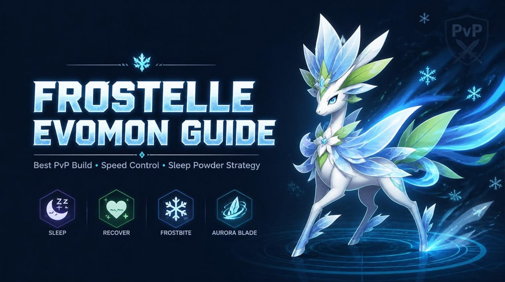 Frostelle Evomon Guide: Best PvP Build, Skills, Stats, and Strategy