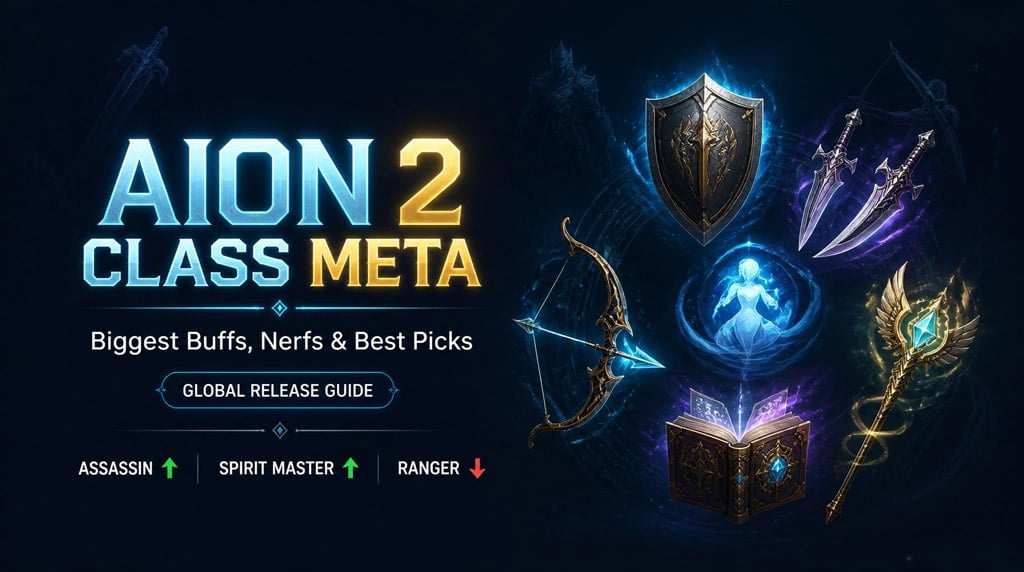 Aion 2 Global Release Class Balance: Biggest Buffs, Nerfs, and New Meta Picks