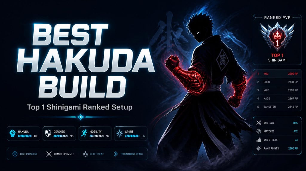 Best Hakuda Build in VV: Ultimatum: Top Shinigami Ranked Setup