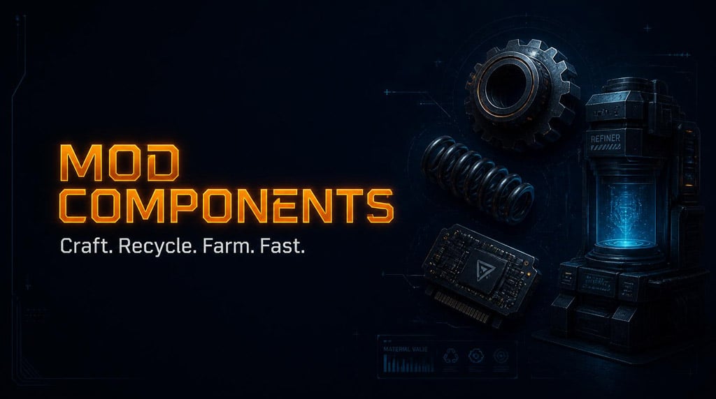 ARC Raiders Mod Components Guides: Craft, Recycle, Farming