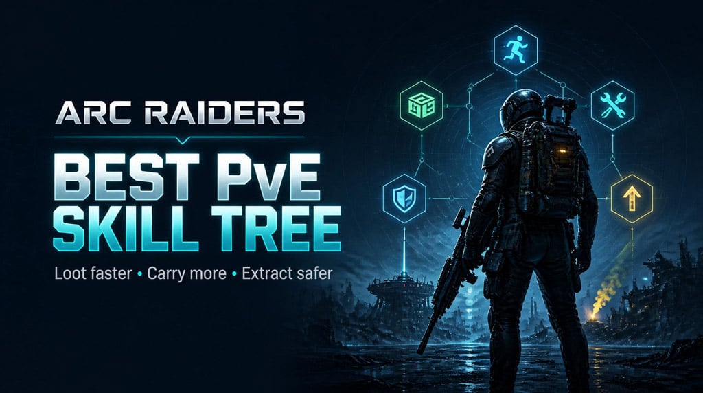 ARC Raiders PvE Skill Tree: 91-Point Build for Loot, Stealth & Extraction