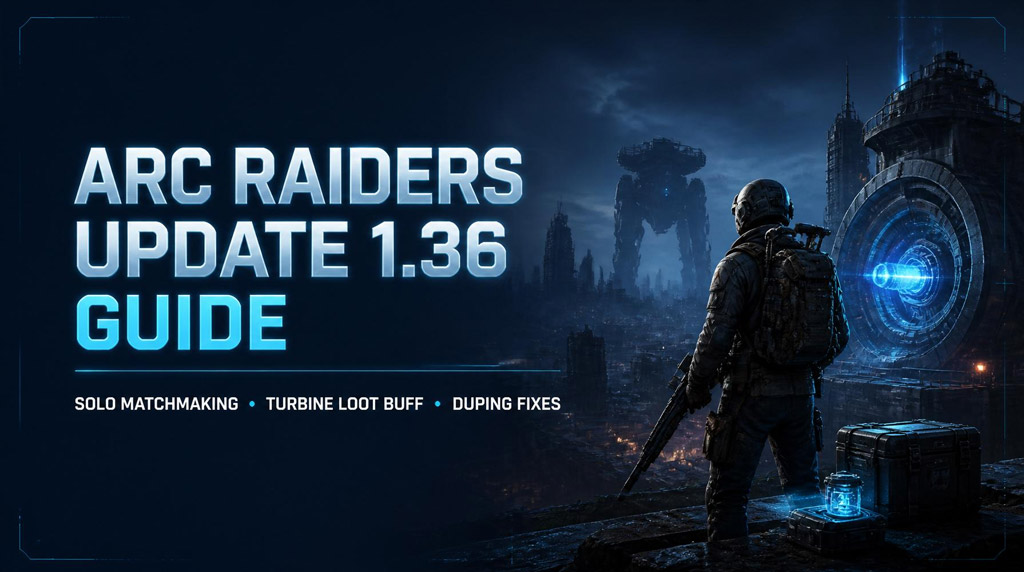 ARC Raiders Update 1.36: Solo/Duo/Trio Matchmaking, Turbine Loot Buff, and Best Strategy