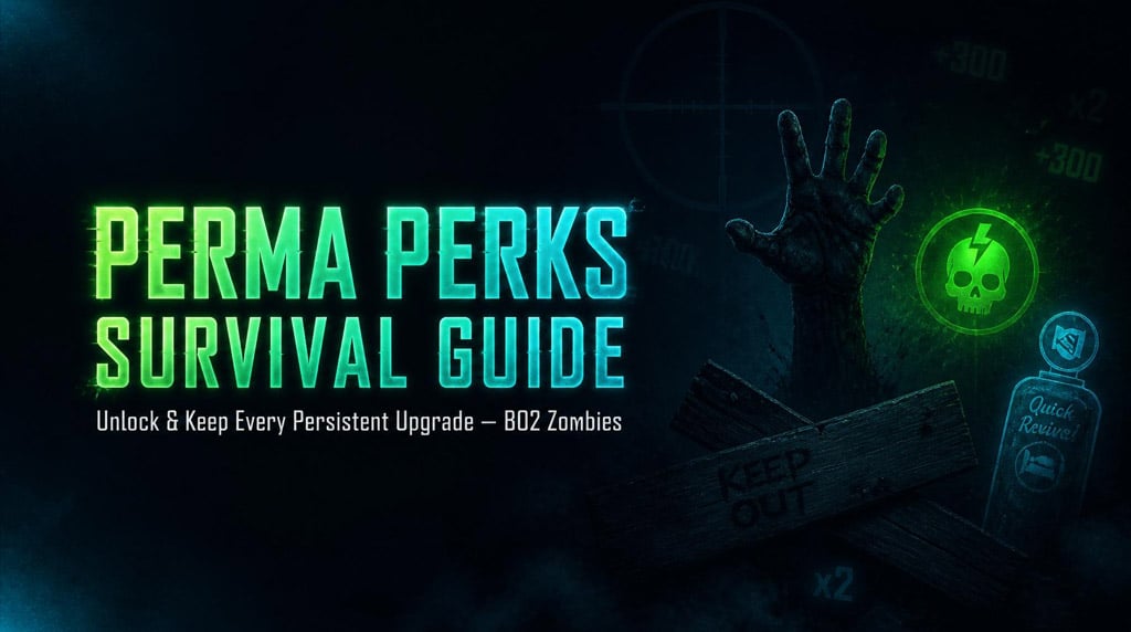 Black Ops 2 Zombies Perma Perks: Unlocking and Keeping Every Persistent Upgrade