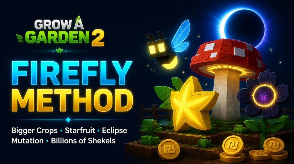 Grow A Garden 2 Firefly Method Guide: Best Setup for Bigger Crops, Starfruit, and Billions of Sheckles