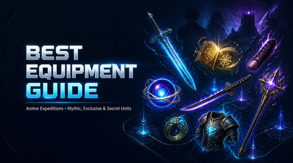 Anime Expeditions Best Equipment Guide: Optimal Gear for Every Units