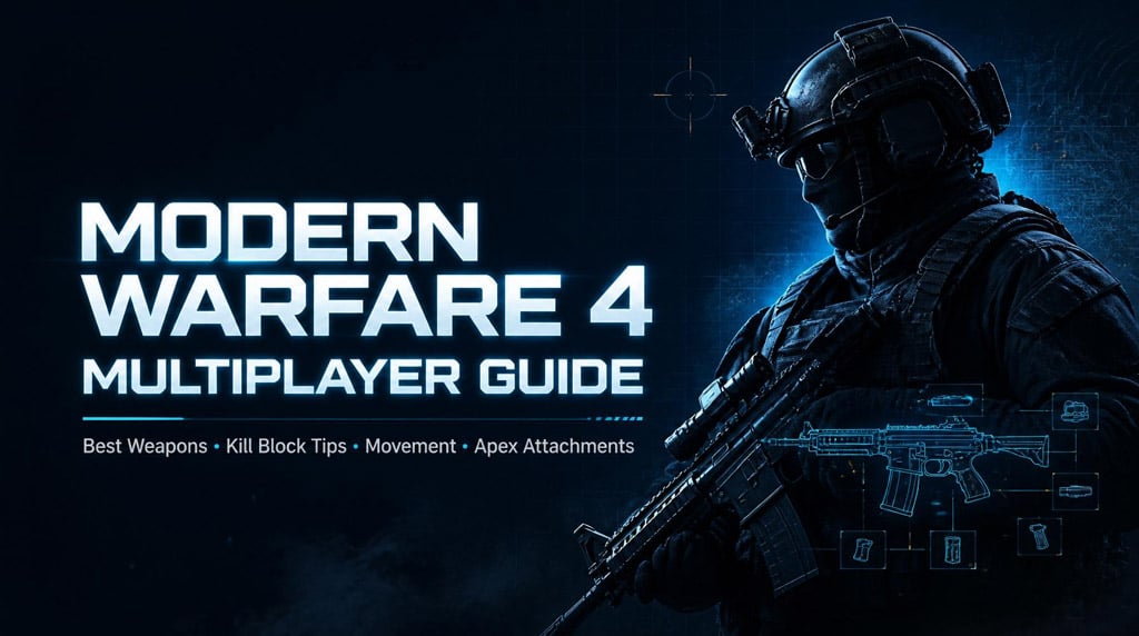 Modern Warfare 4 Multiplayer Guide: Best Weapons, Kill Block Tips, Movement, Apex Attachments, and Early Meta