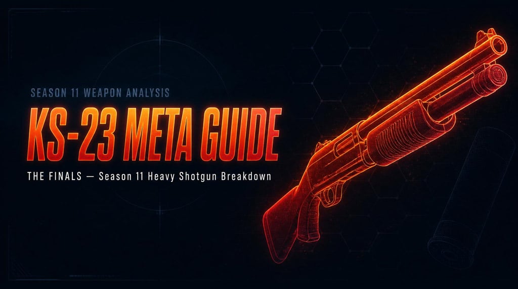 THE FINALS KS-23 Guide: Why This Heavy Shotgun Broke Season 11
