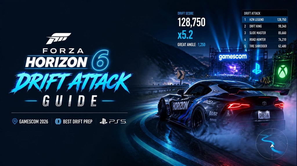 Forza Horizon 6 Gamescom 2026 Update, Season Roadmap, PS5 Release, and Best Prep Builds