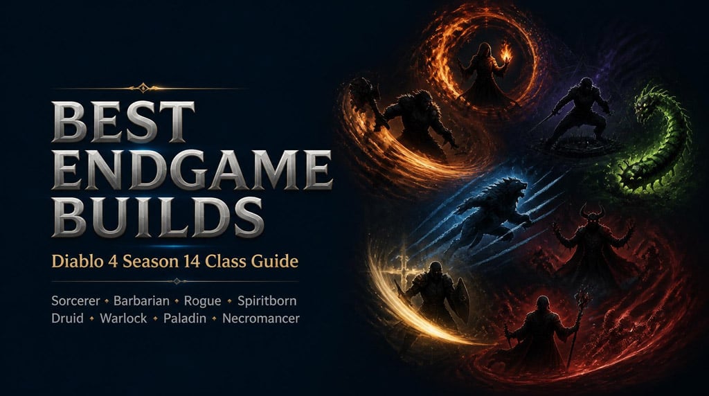 Best Diablo 4 Season 14 Endgame Builds for Every Class