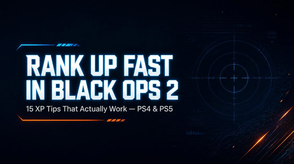 Black Ops 2 Leveling Fast Guides: Best Modes, Weapons, Scorestreaks, and Hidden XP Sources
