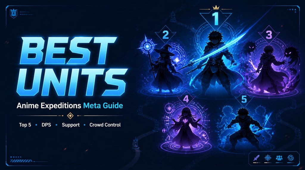 Anime Expeditions Best Units Tier List: Top 5 Meta Picks Ranked