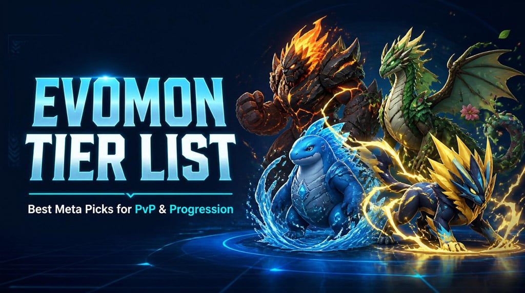 Evomon Tier List Guide: Best Meta Evomon for PvP and Progression