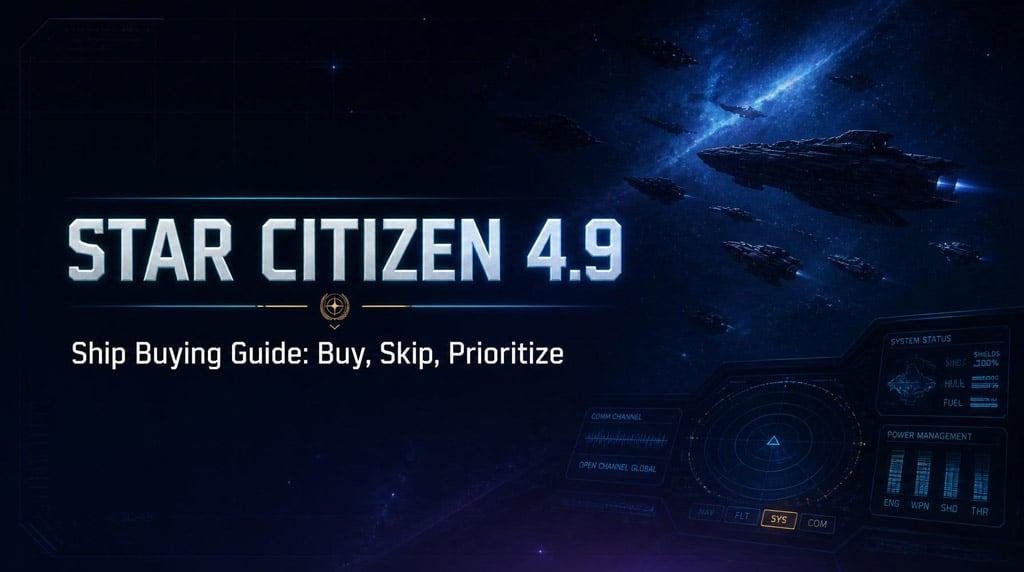 Star Citizen 4.9 Ship Buying Guide: What to Buy, Skip, and Prioritize