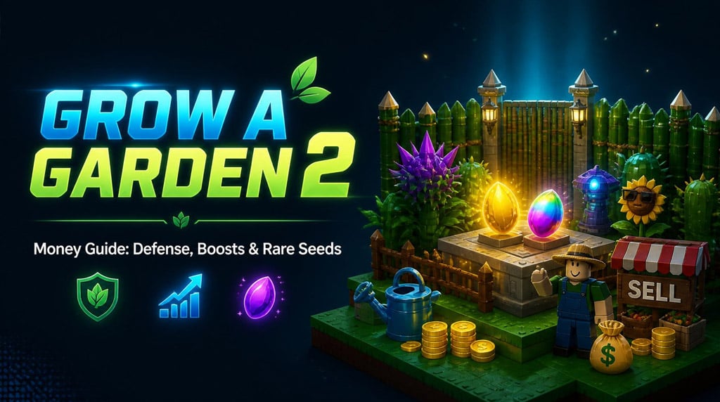 Grow a Garden 2 Sheckles Guide: Bamboo walls, Defensive plants, Rainbow and Golden seeds