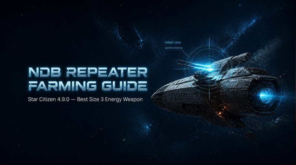 Star Citizen 4.9.0: Fastest Way to Farm Size 3 NDB Repeaters - Combat Gauntlet 5 Guide
