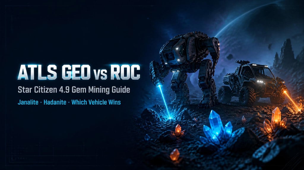Star Citizen 4.9 Gem Mining: ATLS GEO vs ROC - Which One Actually Makes aUEC