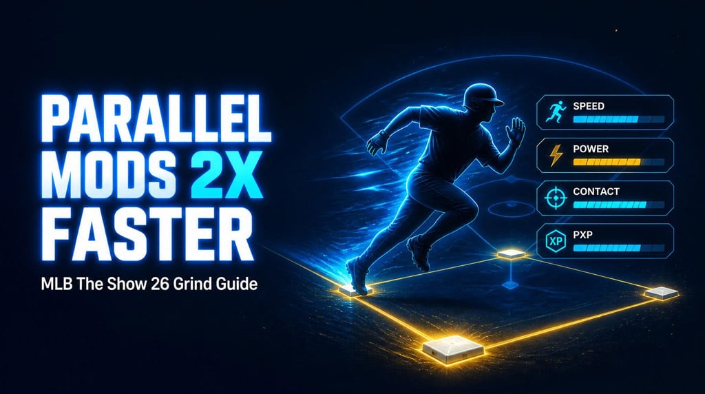 MLB The Show 26 Parallel Mod Players Fast: Best XP, Speed, Power and Contact Methods