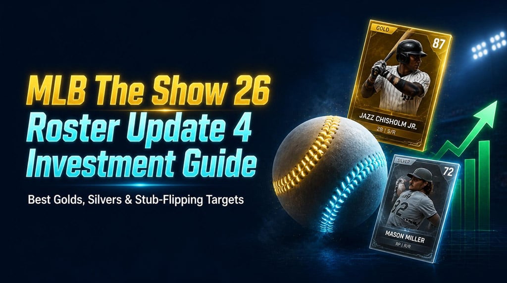 MLB The Show 26 Roster Update 4 Investments: Best Golds, Silvers & Stub Flips