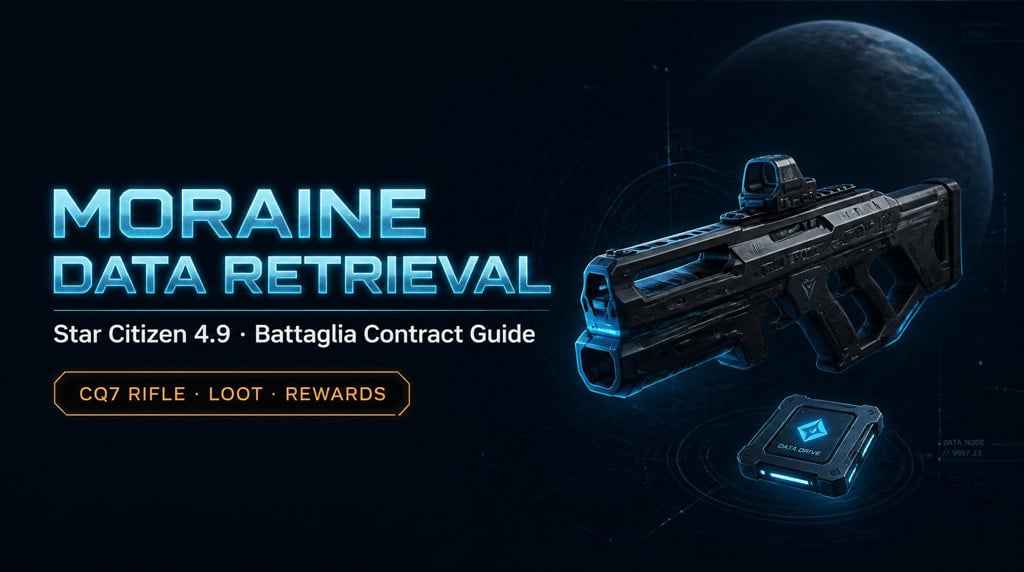 Star Citizen 4.9: Recco Battaglia Moraine Data Retrieval Guide – CQ7 Rifle, Loot & Rewards