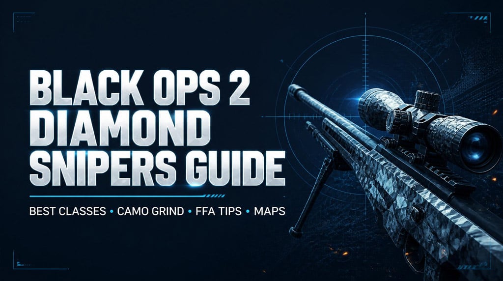 Black Ops 2 Diamond Snipers Guide: Fast Camo Grind, Best Classes, Perks, Maps, and FFA Tips