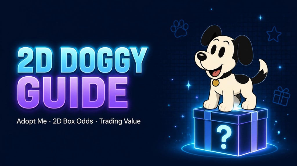 Adopt Me 2D Doggy Guide: Box Odds, Value & How to Get It (2D Tuesday)