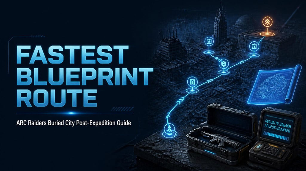 ARC Raiders Fastest Blueprint Route After Expedition: Buried City Farming Guides