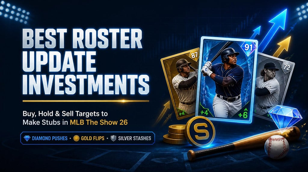 MLB The Show 26 Roster Update Investments: Buy, Hold, Sell Targets for Stubs