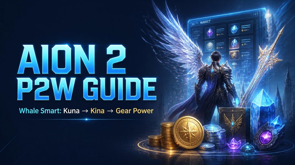 Aion 2 P2W Guide: Best Whale Strategy for Global Launch