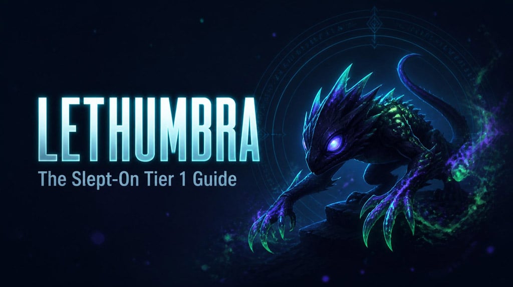 Creatures of Sonaria Lethumbra Guide: The Slept-On Tier 1 That Actually Wins Fights